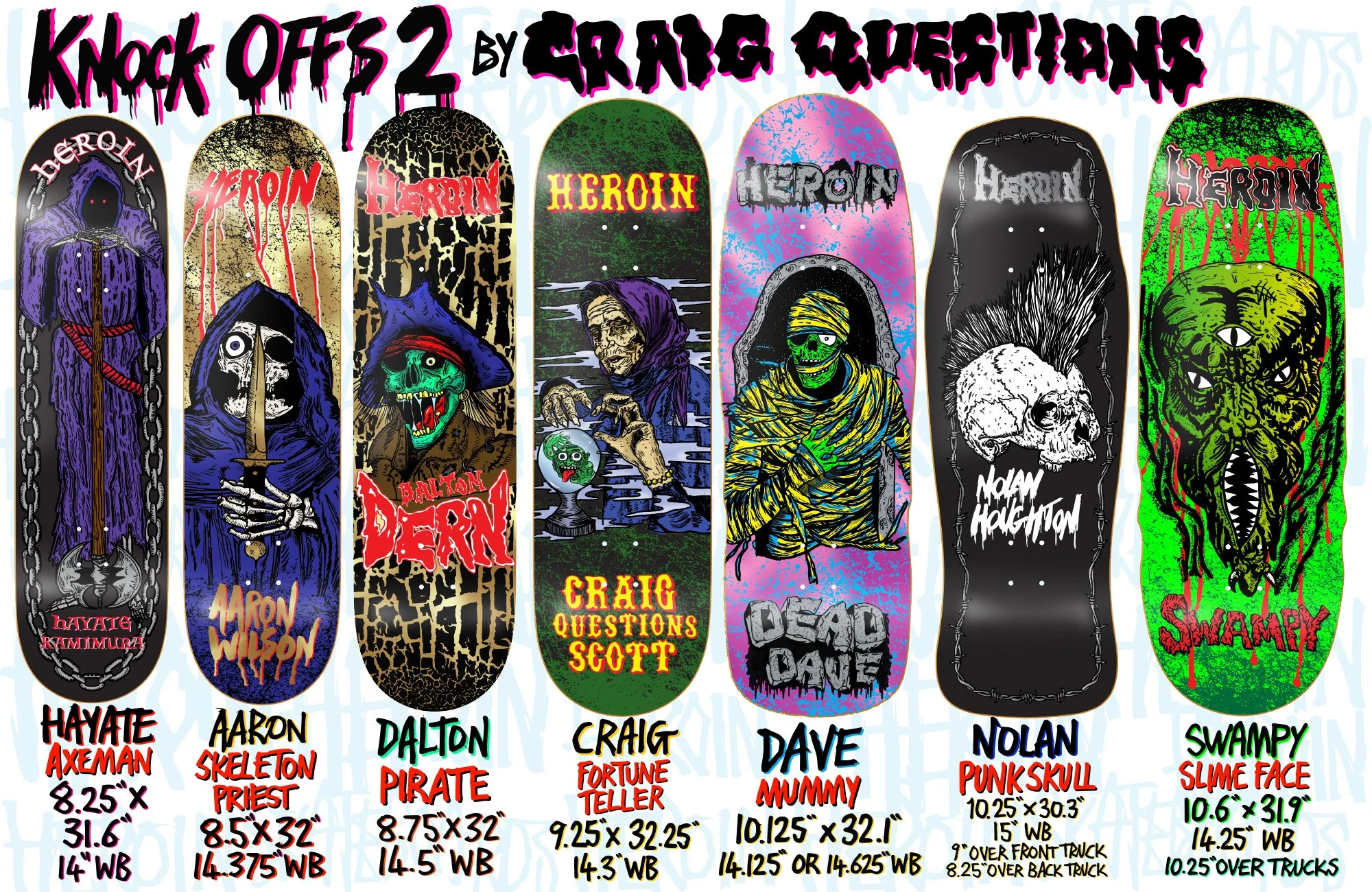 Products — Heroin Skateboards